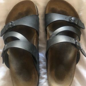 Black Salina Birkenstock Sandals